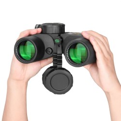 ESSLNB ES3078 10x50 tehokkaat merikiikarit IPX7 vedenpitävät BAK4-prisma kompassilla yölläkin