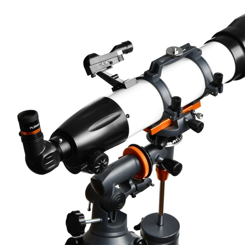 AOMEKIE A02022 astronominen teleskooppi 650mm 90mm aukko ekvatoriaalijalusta ja matkajalusta puhelinsovittimella aikuisille