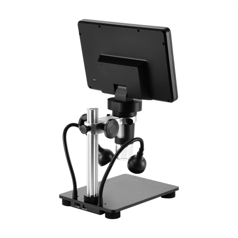 ESSLB ES1051 7-tuuman 1200X digitaalinen mikroskooppi 1080P video 32G TF-kortti kaukosäädin