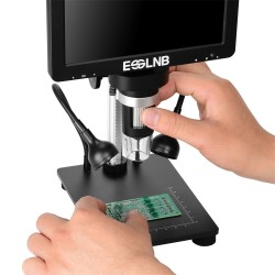 ESSLB ES1051 7-tuuman 1200X digitaalinen mikroskooppi 1080P video 32G TF-kortti kaukosäädin