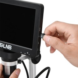 ESSLB ES1051 7-tuuman 1200X digitaalinen mikroskooppi 1080P video 32G TF-kortti kaukosäädin