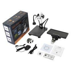 ESSLB ES1051 7-tuuman 1200X digitaalinen mikroskooppi 1080P video 32G TF-kortti kaukosäädin