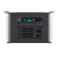 Cosmobattery Apower 2000 kannettava virtalähde 2048Wh LiFePO4 akku 2600W puhdas siniaalto invertteri