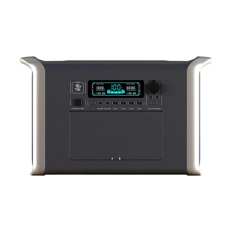 Cosmobattery Apower 2000 kannettava virtalähde 2048Wh LiFePO4-akku 2600W puhdas siniaalto-invertteri