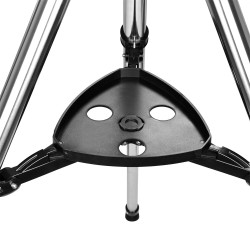 AOMEKIE A02021 130 mm heijastinteleskooppi 26–130× suurennus ekvatoriajalustalla aikuisille musta