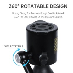 DIDEEP 0,5-litrainen kokokasvoinen snorkkelisetti pienellä sukelluspullolla ja täyttöpumpulla