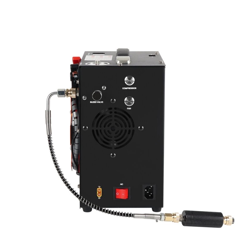 DIDEEP kannettava korkeapaineinen automaattinen ilmakompressori DC12V/AC110-220V 300 bar kaksoissäiliöille