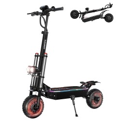 FENGQS GT8 PRO sähköpotkulauta istuimella 60V akku 1600W 2 kaksoismoottori 11 tuuman renkaat 90 km toimintasäde