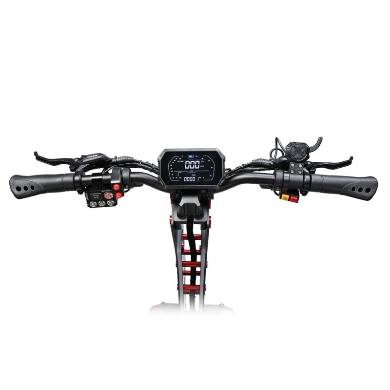 Sähköskootteri HALO KNIGHT T107 MAX istuimella 72V 50Ah 13-tuumaiset renkaat 150 kg kantavuus