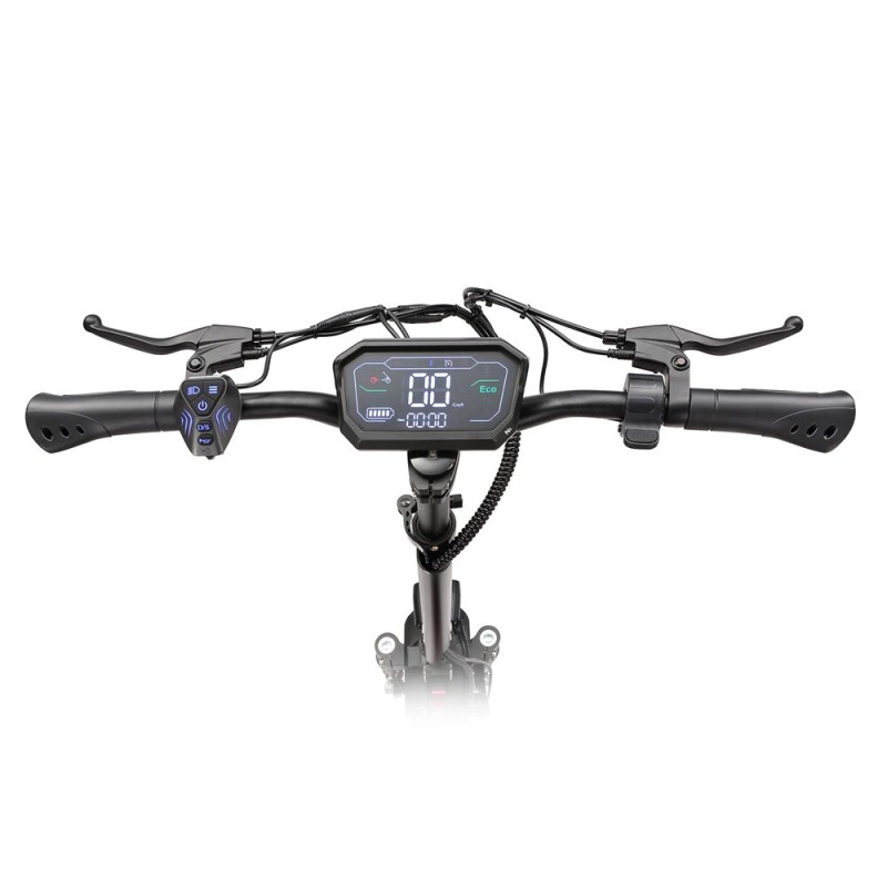 HALO KNIGHT T104 sähköpotkulauta 52V/21Ah akku 2400W moottori 10-tuumaiset renkaat 45 km toimintasäde