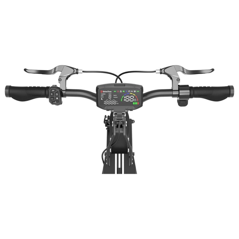 Drivetron DT10 sähköpotkulauta 48V 20,8Ah 1000W*2 kaksoismoottori 10-tuumaiset renkaat 60–70 km toimintamatka