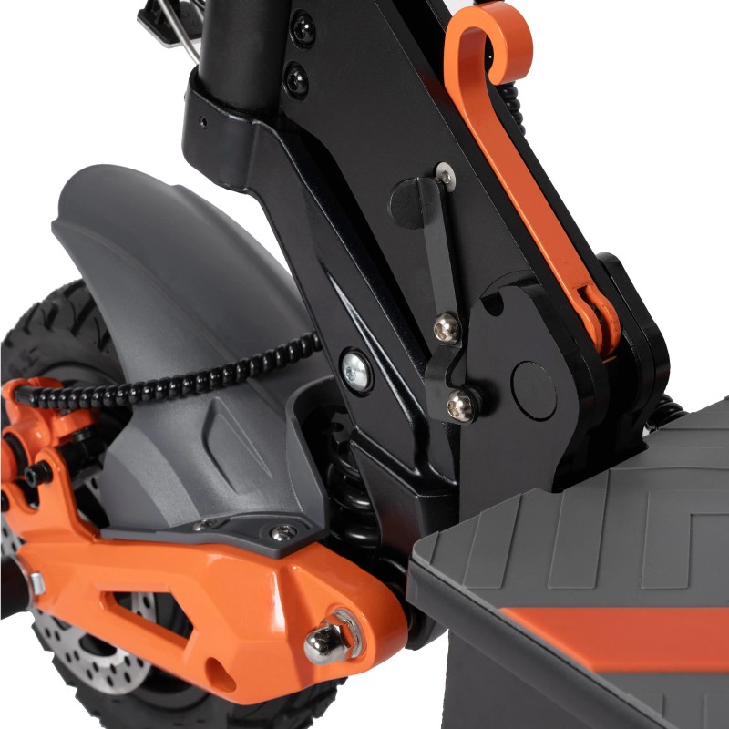 MAXTURN X1 Ultra sähköpotkulauta 48V 20,8Ah akulla kaksoismoottori 1100W 10 tuuman renkaat 75 km toimintasäde