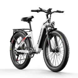 SHENGMILO MX06 sähköpyörä 48V 17 5Ah Samsung akku 500W moottori 26 tuuman renkaat