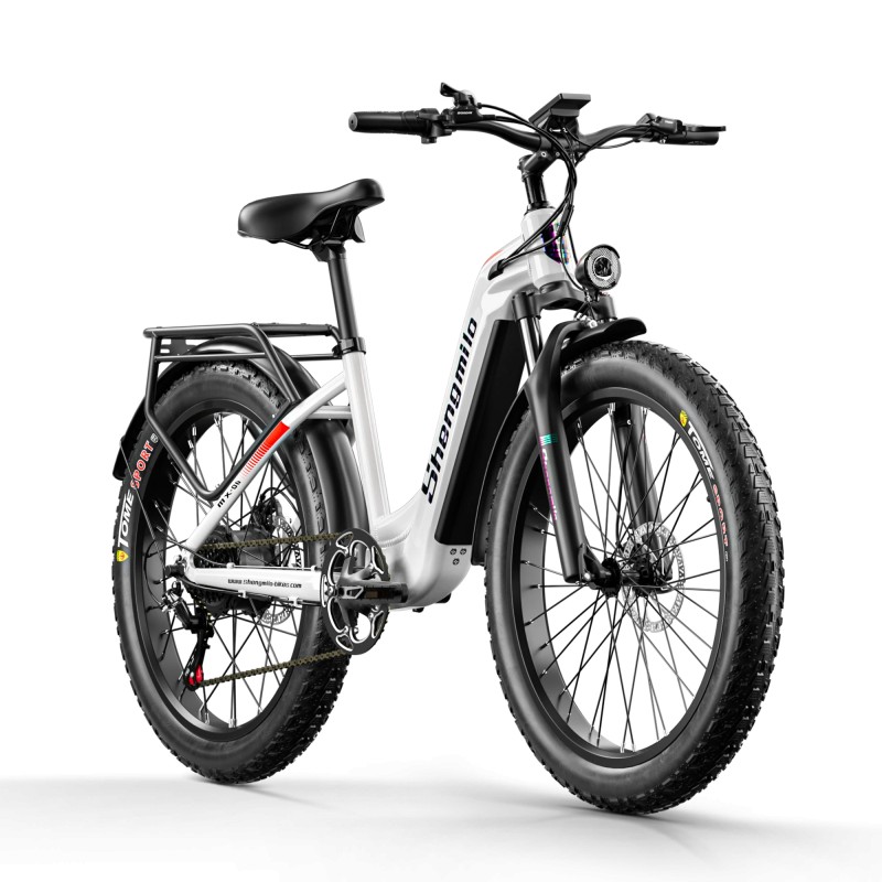 SHENGMILO MX06 sähköpyörä 48V 17 5Ah Samsung akku 500W moottori 26 tuuman renkaat