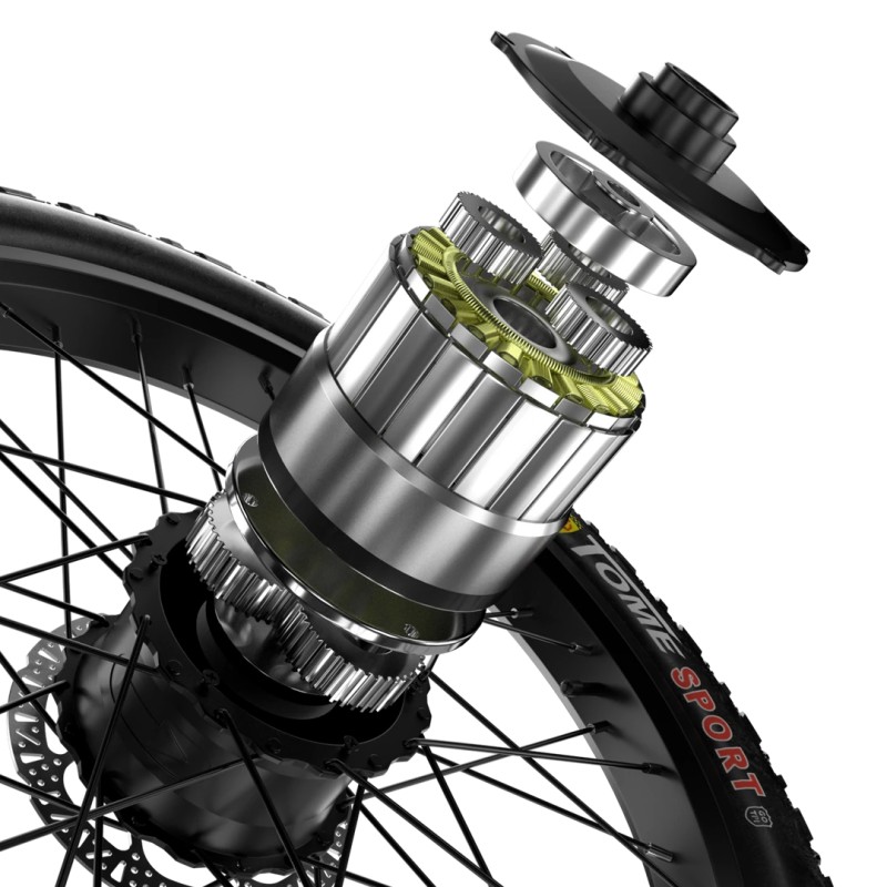 SHENGMILO MX06 sähköpyörä 48V 17,5Ah Samsung-akku 500W moottori 26 tuuman renkaat