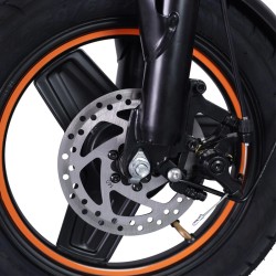 GELEIPU C14 sähköpotkulauta istuimella 48 voltin 17,5 ampeeritunnin akku 500 watin moottori 100 km toimintasäde