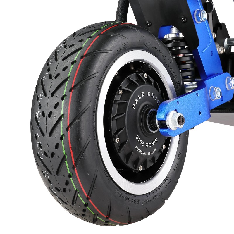 Halo Knight T108 Pro sähköpotkulauta 60V 38.4Ah kaksoismoottori 6000W taitettava 40-80 km toimintasäde 150kg kantavuus