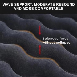 IPRee autoon puhallettava ilmasänky matkailuun ja retkeilyyn mukava kannettava nukkumapaikka