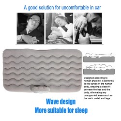 IPRee autoon puhallettava ilmasänky matkailuun ja retkeilyyn mukava kannettava nukkumapaikka