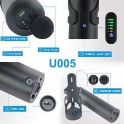 UNITPACKPOWER U005 48V 7Ah litiumakku sähköpyörään enintään 35 km kantama 18650 kennot 336Wh laturi