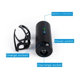 UNITPACKPOWER S001-2 36V 7Ah sähköpyörän akku 25 km:n kantama 3500mAh 20A suojapiiri 2A laturi sopii Bafangille