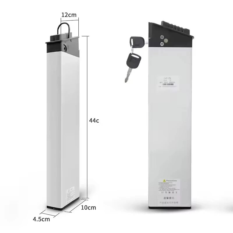 HANIWINNER HA177-06 48V 10Ah 480Wh taittuva sähköpyörän akku vesitiivis turvalukolla, yhteensopiva SAMEBIKE BEZIOR PLENTY