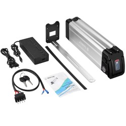 HANIWINNER HA030-01 48V 12,5Ah 600Wh litiumioniakku sähköpyörään vedenpitävä laturi mukana