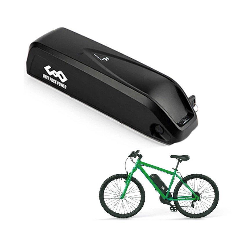 UNITPACKPOWER S039 3 48V 13Ah sähköpyörän akku enintään 62 km 30A suojapiiri 2A laturi 1000W moottorille