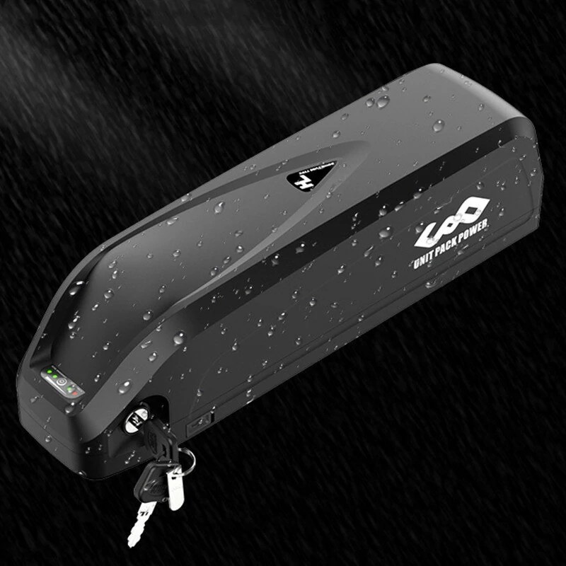 UNITPACKPOWER S039-3 48V 13Ah sähköpyörän akku enintään 62 km 30A suojapiiri 2A laturi 1000W moottorille