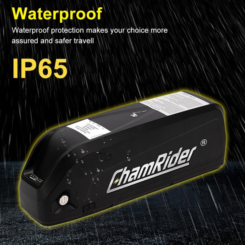 Chamrider Hailong Max 52V 20Ah runkoakku 1040Wh 40A BMS IP65 4A laturi