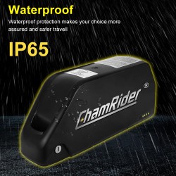 Chamrider Polly 7 52V 25Ah 1300Wh runkoakku IP65 vedenkestävä 4A laturi sopii 250–2000W moottoreille