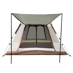 Automaattiteltta kahdelle tai neljälle hengelle, vedenpitävä, aurinkosuoja, riippumatto, piknikliina