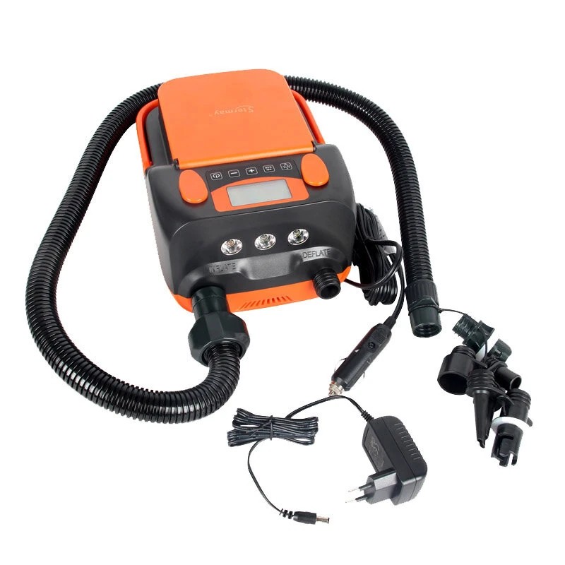 Älykäs kaksivaiheinen ilmapumppu 16 psi lcd näyttö 6000 mah akku kuusi suutinta HT 790