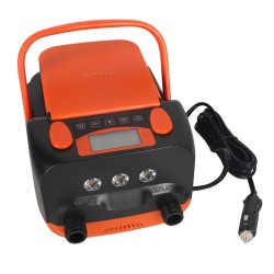 Älykäs kaksivaiheinen ilmapumppu 16 psi lcd-näyttö 6000 mah akku kuusi suutinta HT-790