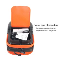 Älykäs kaksivaiheinen ilmapumppu 16 psi lcd-näyttö 6000 mah akku kuusi suutinta HT-790