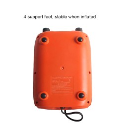 Älykäs kaksivaiheinen ilmapumppu 16 psi lcd-näyttö 6000 mah akku kuusi suutinta HT-790