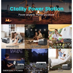 XP1000 kannettava varavirtalaite 1024Wh 1800W puhdas siniaalto 1 tunnin pikalataus kotiin