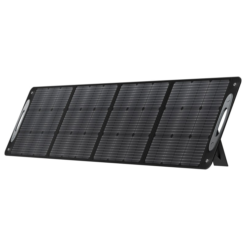 OUKITEL PV200 taitettava 200W aurinkopaneeli säädettävällä jalustalla 22 hyötysuhde IP65