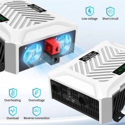 DATOUBOSS puhtaan siniaallon invertteri autokäyttöön 12V 2000W 12V 3000W 24V 3500W näytöllä