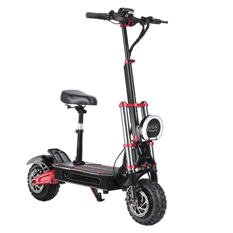 BOYUEDA S5 sähköpotkulauta kaksoismoottori tehokas pitkä toimintamatka maasto 11-tuumaiset renkaat