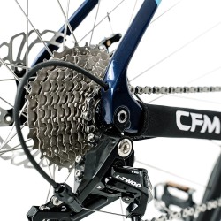 CFM 700C hiilikuitukehyksinen maantiepyörä monivaihteinen levyjarruilla kevyt kilpapyörä