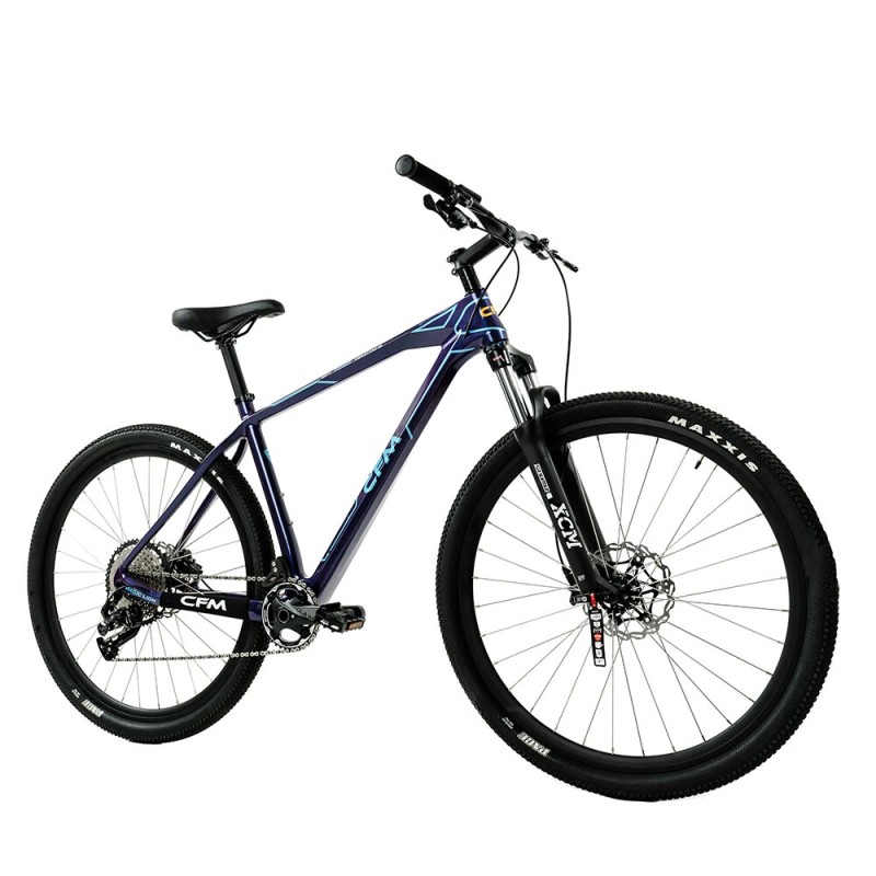 CFM 29-tuumainen hiilikuiturunko maastopyörä 12-nopeuksinen levyjarru läpiakselilla kevyt kilpaharjoituspyörä