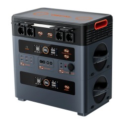 Blackview Oscal PowerMax 2400 Pro kannettava virtalähde 2016Wh 2400W LiFePO4 älyappi kaiuttimet