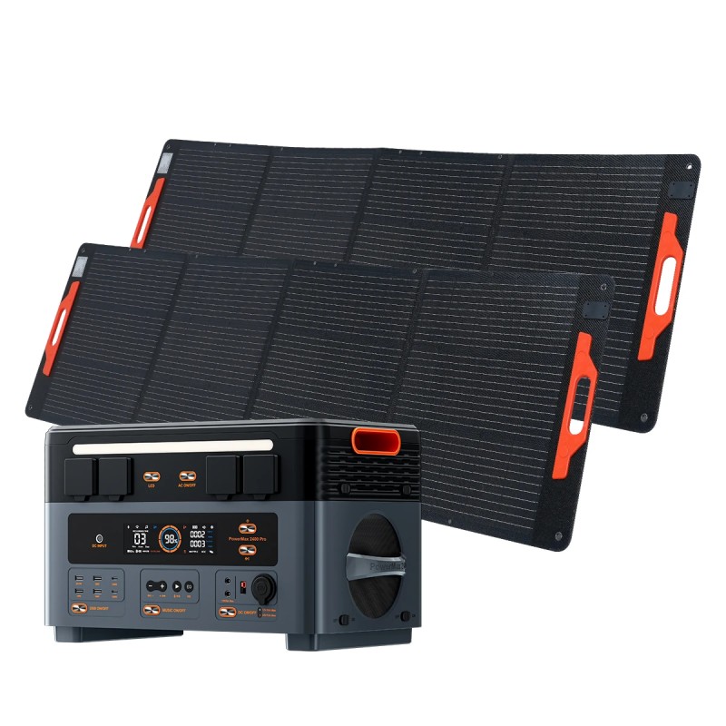 Blackview Oscal PowerMax 2400 Pro kannettava virtalähde 2016Wh 2400W LiFePO4 älyappi kaiuttimet