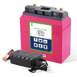 KWMThunder 12V 100Ah LiFePO4 akku päivitetty 100A akunhallintajärjestelmä 15000 sykliä laturi USB liitäntä