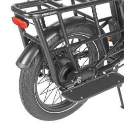 FAFREES FF20 CUV sähkökolmiopyörä kaksoisakuilla 48V 12Ah 250W nopeus 25km/h 100–140km kantavuus 200kg