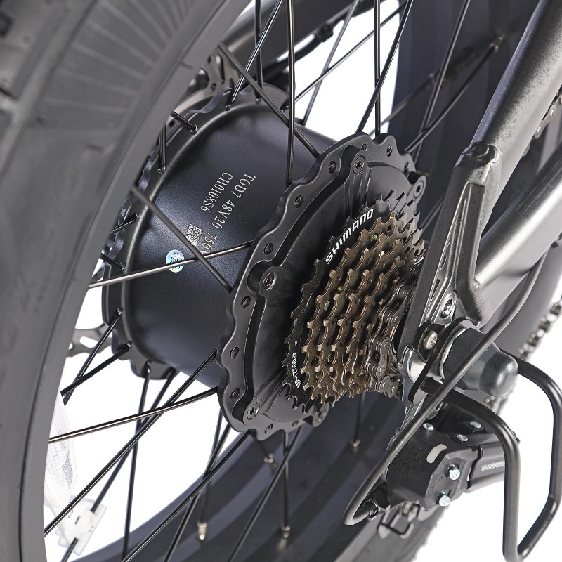 FAFREES F20 ULTRA sähköpyörä 48V 25Ah akku 750W moottori 20x5 tuuman paksut renkaat mekaaniset levyjarrut