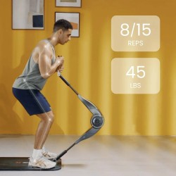 HALYTUS Hookee Plus älykäs kuntolaite kotiharjoitteluun säädettävä vastus 5–100 paunaa 20 tasoa