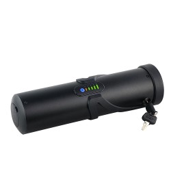 UNITPACKPOWER U005 36V 10.5Ah sähköpyöräakku IP65 alumiinirunko 20A BMS laturi mukana