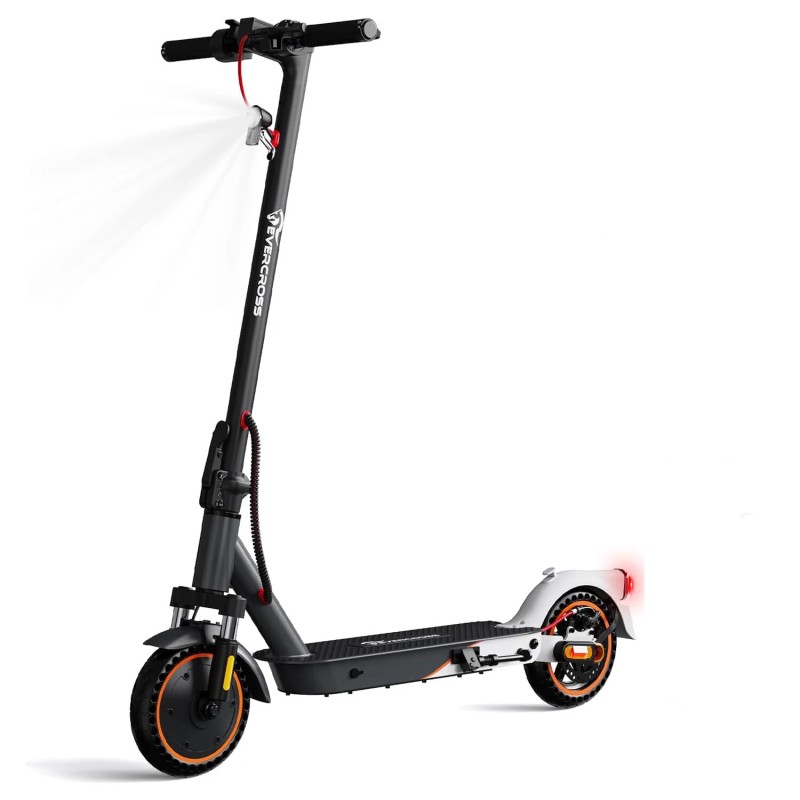 EVERCROSS EV85F sähköpotkulauta ABE-hyväksyntä 36V 7,8Ah-akku 400W moottori 20km/h 30km toimintasäde taitettava 120kg kantavuus